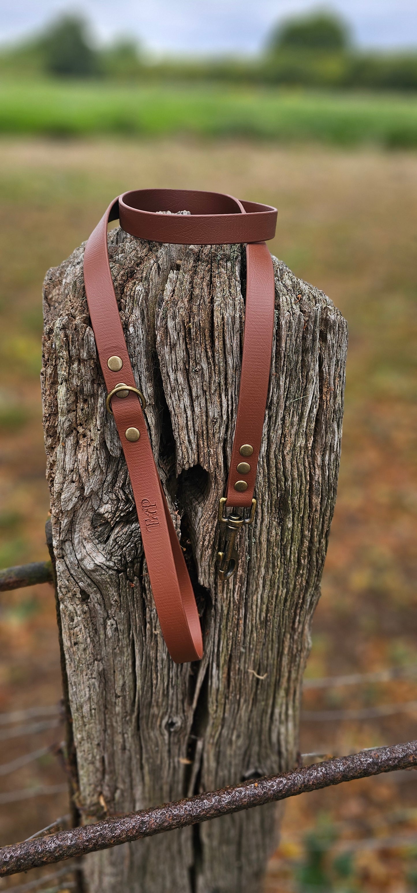 BROWN - Waterproof BioThane© Dog Collar/Lead/Set/Bundle