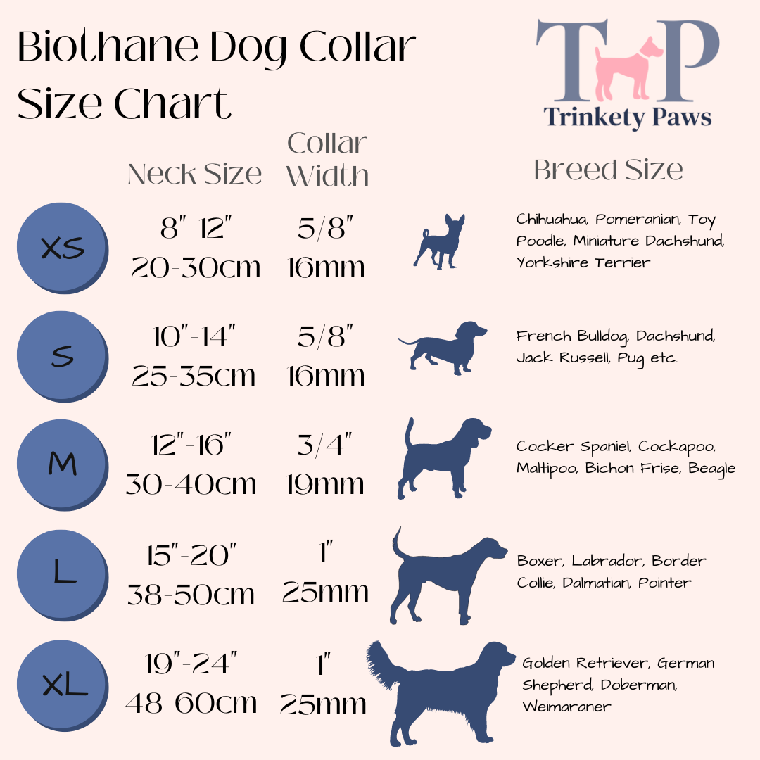 Waterproof BioThane© Sighthound Collars - Design Your Own