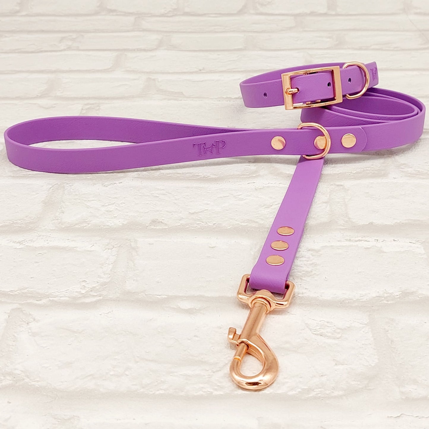 AMETHYST - Waterproof BioThane© Dog Collar/Lead/Set/Bundle